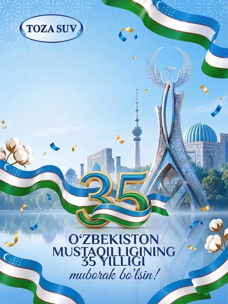 🇺🇿 Ўзбекистон Мустақиллигининг 35 йиллиги муборак бўлсин!